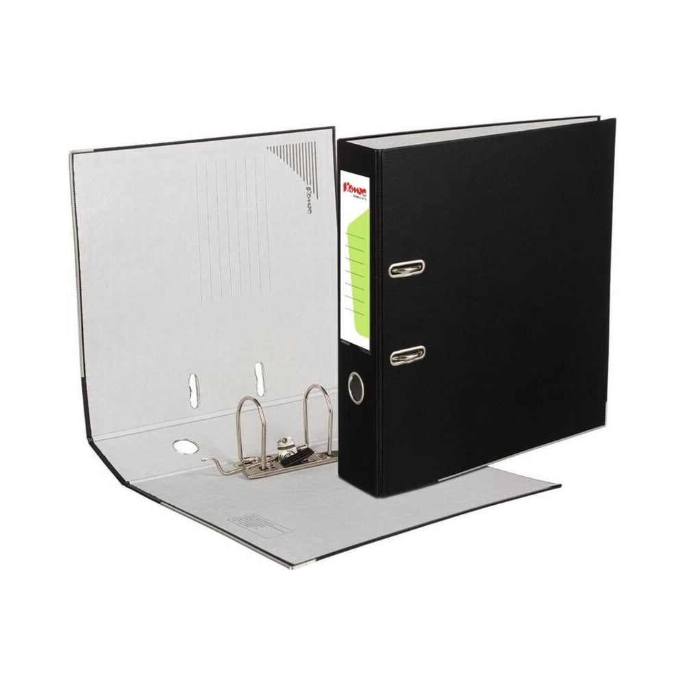 Изображение товара Папка-регистратор Комус Экономи 80мм черная для документов A4+