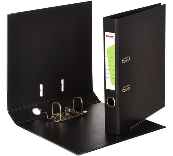 Изображение товара Папка-регистратор Комус Стандарт, 50мм, черная 172035