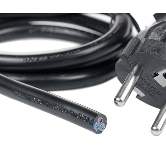 Изображение товара Кабель питания PALMEXX IEC-C13, 3x1.5, CEE 7/7 Schuko, длина 1.5м PA-CABL-3PIN-С13-15