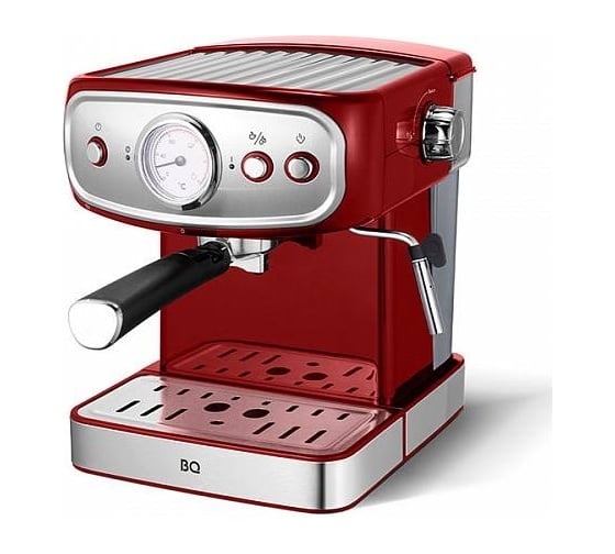 Изображение товара Кофеварка BQ эспрессо CM1006 красный-стальной 86198405
