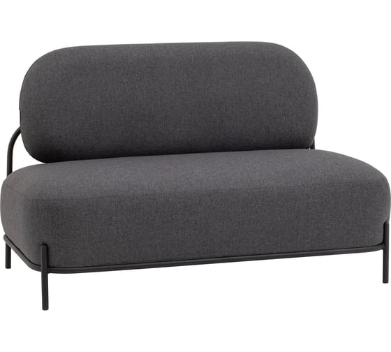 Изображение товара Диван Стул Груп Стоун рогожка тёмно-серый vd-dv-stone-f68