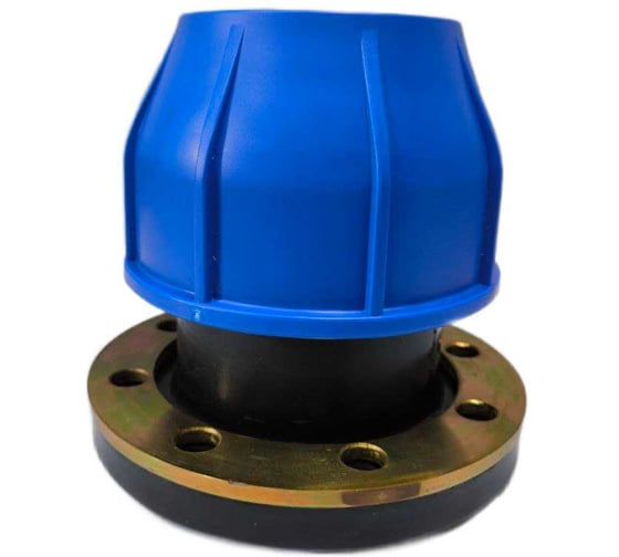 Изображение товара Фланцевое соединение ПК АкваЭлемент 90x3", с металлическим диском EL-F-05-903