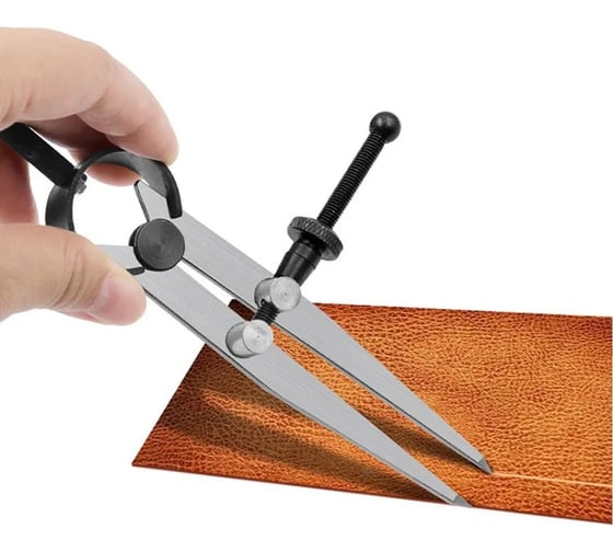 Изображение товара Кронциркуль / Циркуль разметочный для кожи Vitatools 18 см krontsirkul-18sm