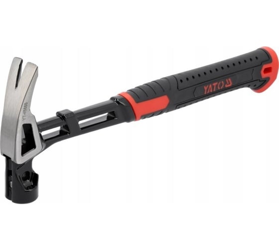 Изображение товара Молоток с металлической ручкой, 450 г., 16 унций YATO YT-45660