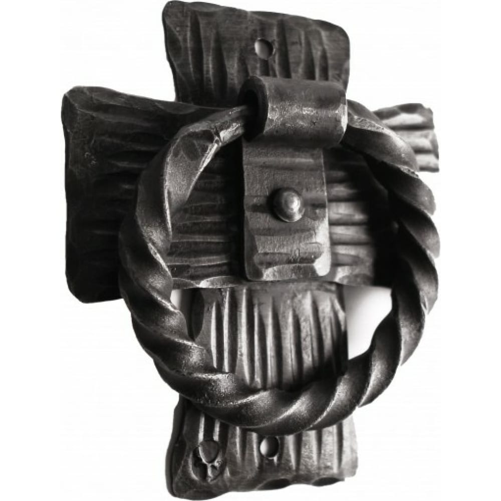 фото Дверной кованый молоток covali крест ms-38