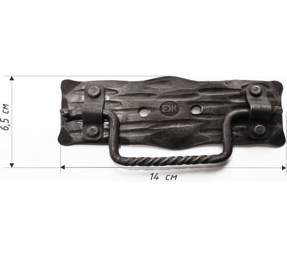 Изображение товара Кованая дверная ручка Covali MS-89