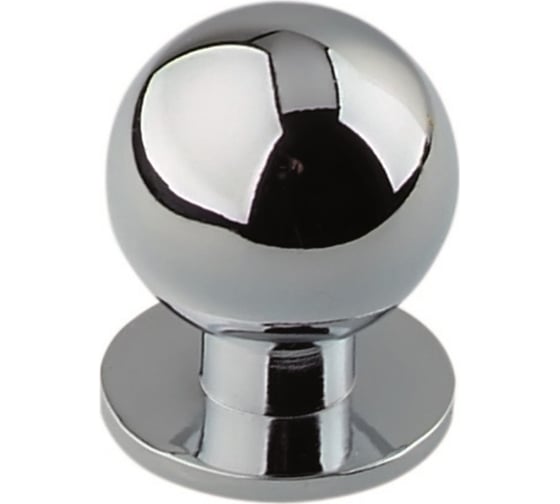 Изображение товара Мебельная ручка-кнопка Trodos ZY-108 сплав ЦАМ, хром 303031