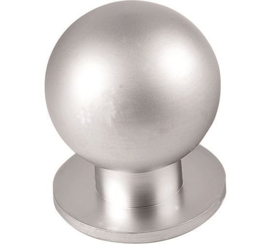 Изображение товара Мебельная ручка-кнопка Trodos ZY-108 сплав ЦАМ, хром матовый 303032