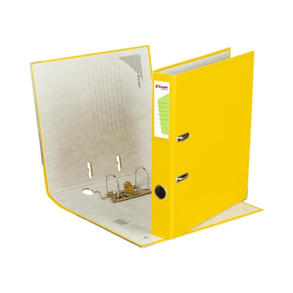 Изображение товара Папка-регистратор Комус Экономи 50мм желтая для документов A4