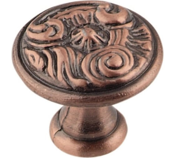 Изображение товара Мебельная ручка-кнопка Trodos ZY-114 сплав ЦАМ, медь 303026