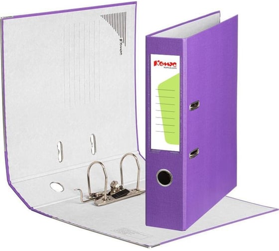 Изображение товара Папка-регистратор Комус Экономи, 75мм, фиолетовая 172031