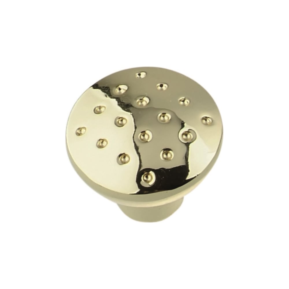 Изображение товара Мебельная ручка-кнопка Trodos ZY-15 сплав ЦАМ, золото 303021