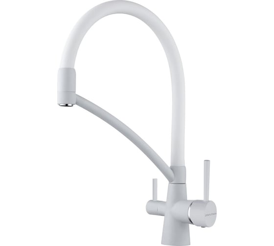 Изображение товара Смеситель для кухни Paulmark SIEGEN, белый матовый,  Si213111-WH