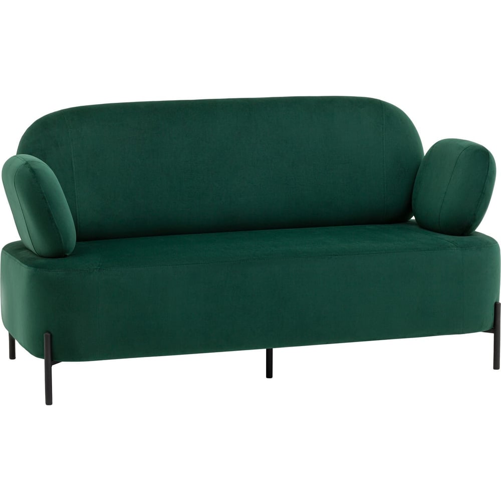 Изображение товара Диван Груп Кэнди велюр зеленый современный с ящиком для белья 3 места