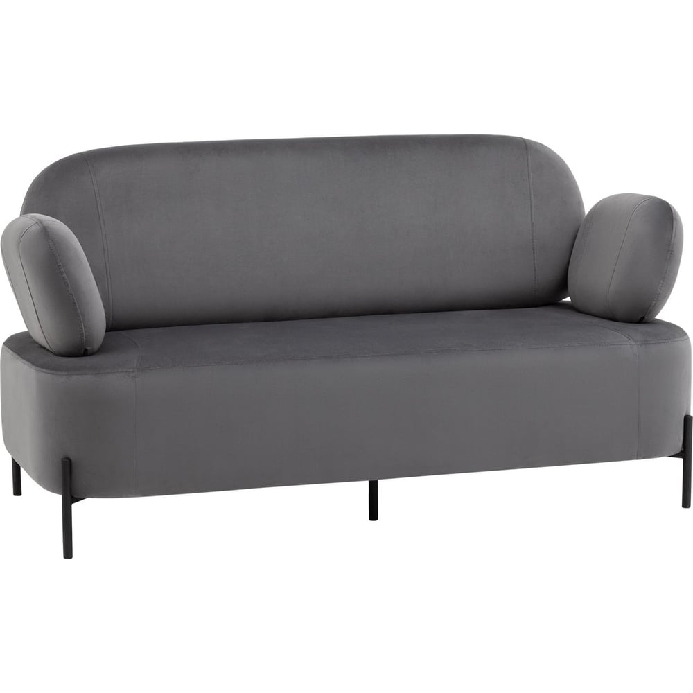 Изображение товара Диван Стул Груп Кэнди велюр серый vd-dv-candy-b27 современный компактный