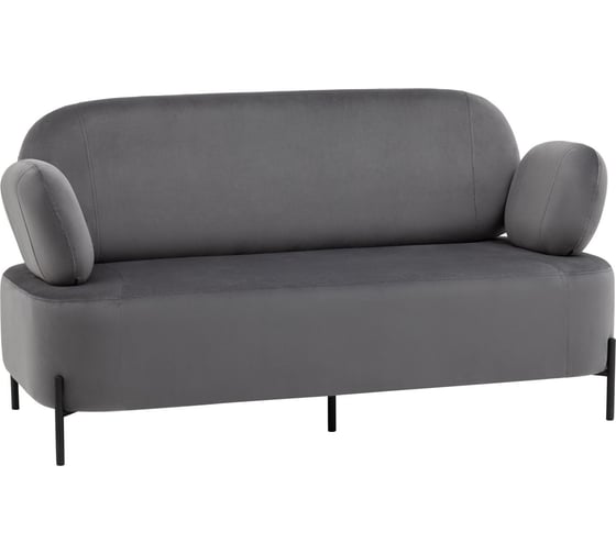 Изображение товара Диван Стул Груп Кэнди велюр серый vd-dv-candy-b27