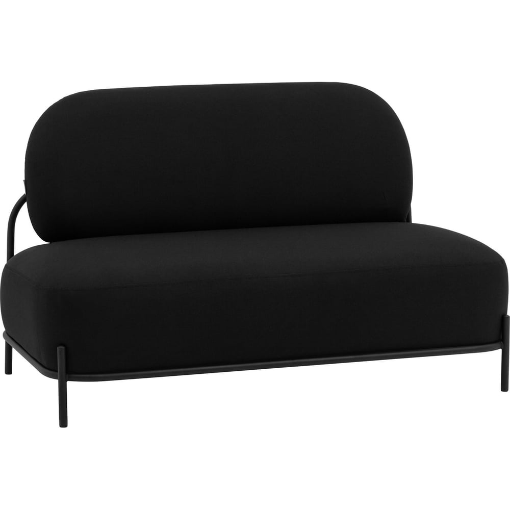 Изображение товара Диван Стул Груп Стоун рогожка черный vd-dv-stone-f14 современный прямой