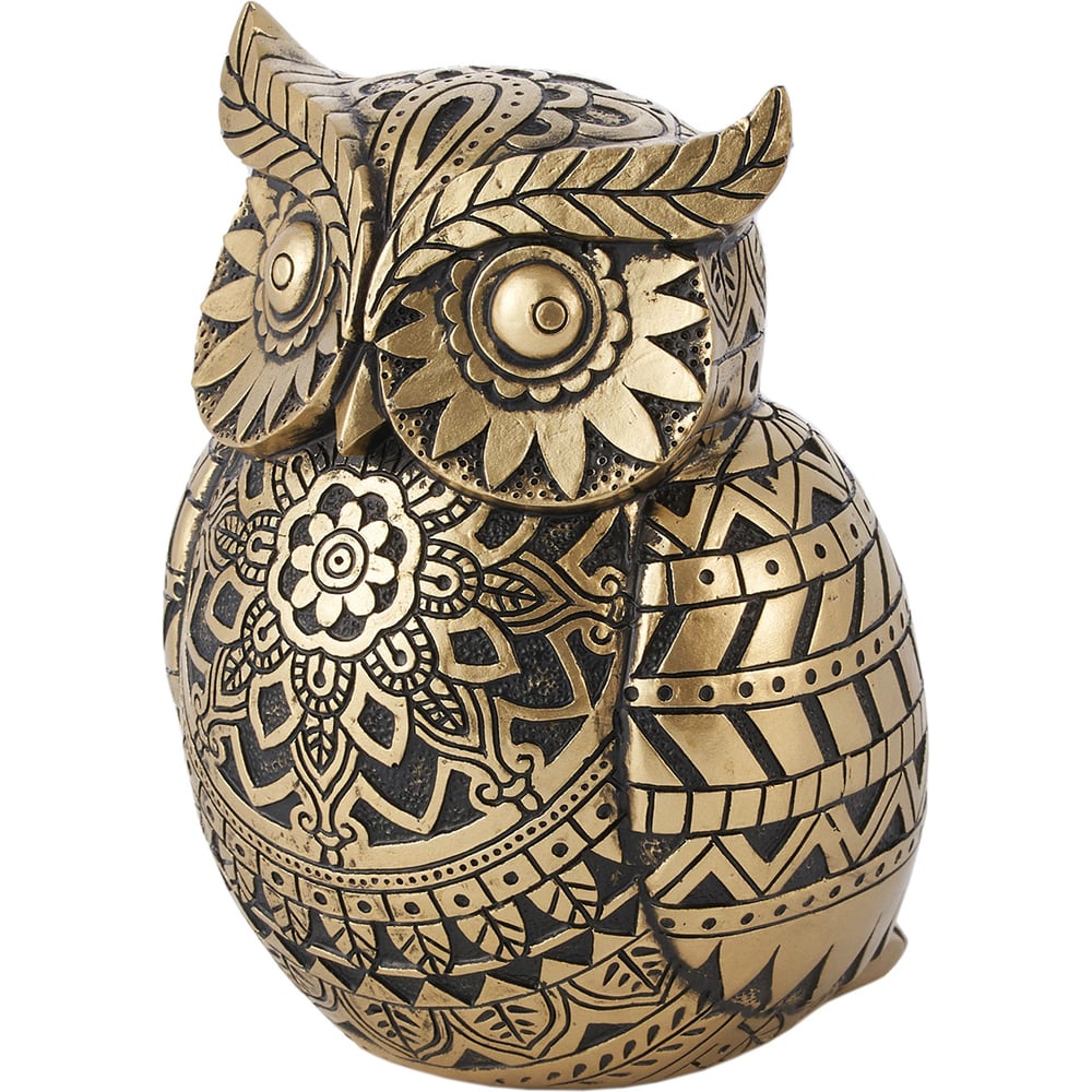 Изображение товара Статуэтка Gipfel GOLDEN OWL. Цвет: золотистый. Материал: полирезина. 43073