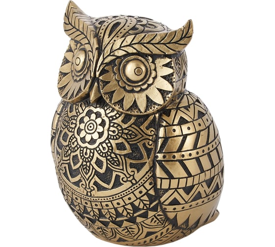 Изображение товара Статуэтка Gipfel GOLDEN OWL. Цвет: золотистый. Материал: полирезина. 43073