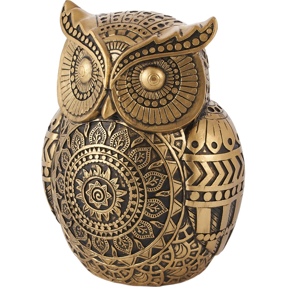 Изображение товара Статуэтка Gipfel GOLDEN OWL. Цвет: золотистый. Материал: полирезина. 43072