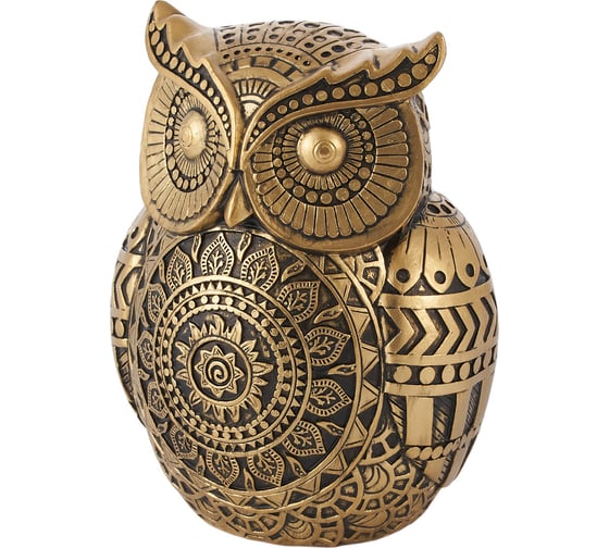 Изображение товара Статуэтка Gipfel GOLDEN OWL. Цвет: золотистый. Материал: полирезина. 43072