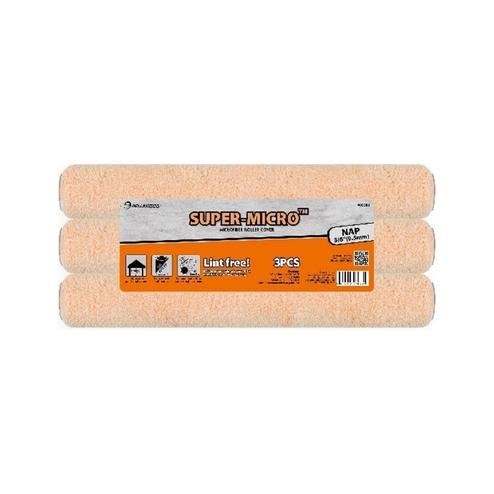 Изображение товара Малярный валик ROLLINGDOG Super-Micro 450 мм микрофибра набор 3 шт
