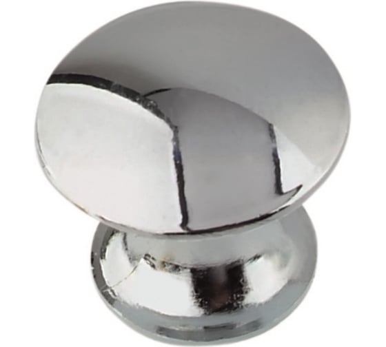 Изображение товара Мебельная ручка-кнопка Trodos ZY-84 сплав ЦАМ, хром 303038