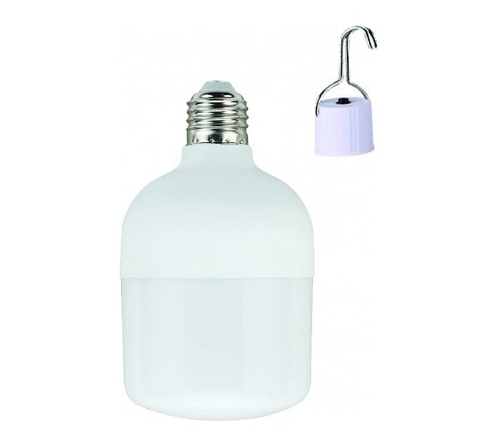 Изображение товара Лампа светодиодная аккумуляторная Фарлайт Т80 18Вт 4000К 2 уровня яркости FAR000269