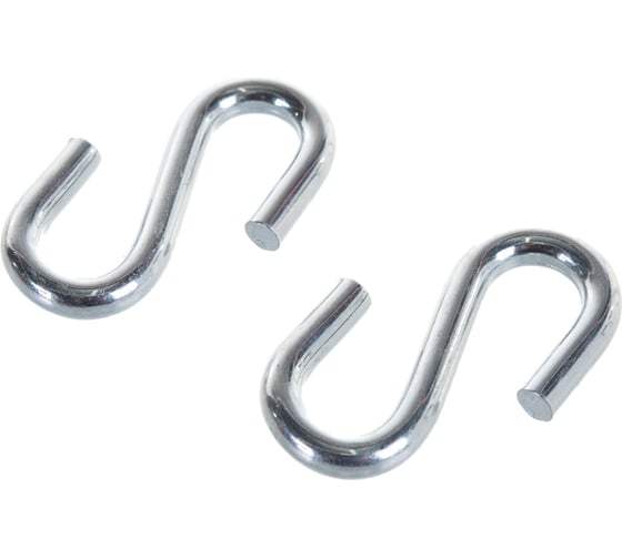 Изображение товара Набор S-образных крюков SOLARIS 6 мм, 5 шт. S6204