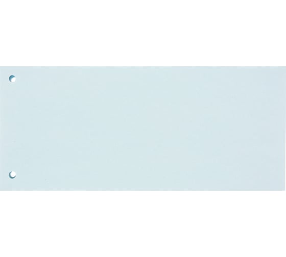 Изображение товара Разделитель листов Комус разделительные полоски, голубые, 100 шт. 162429