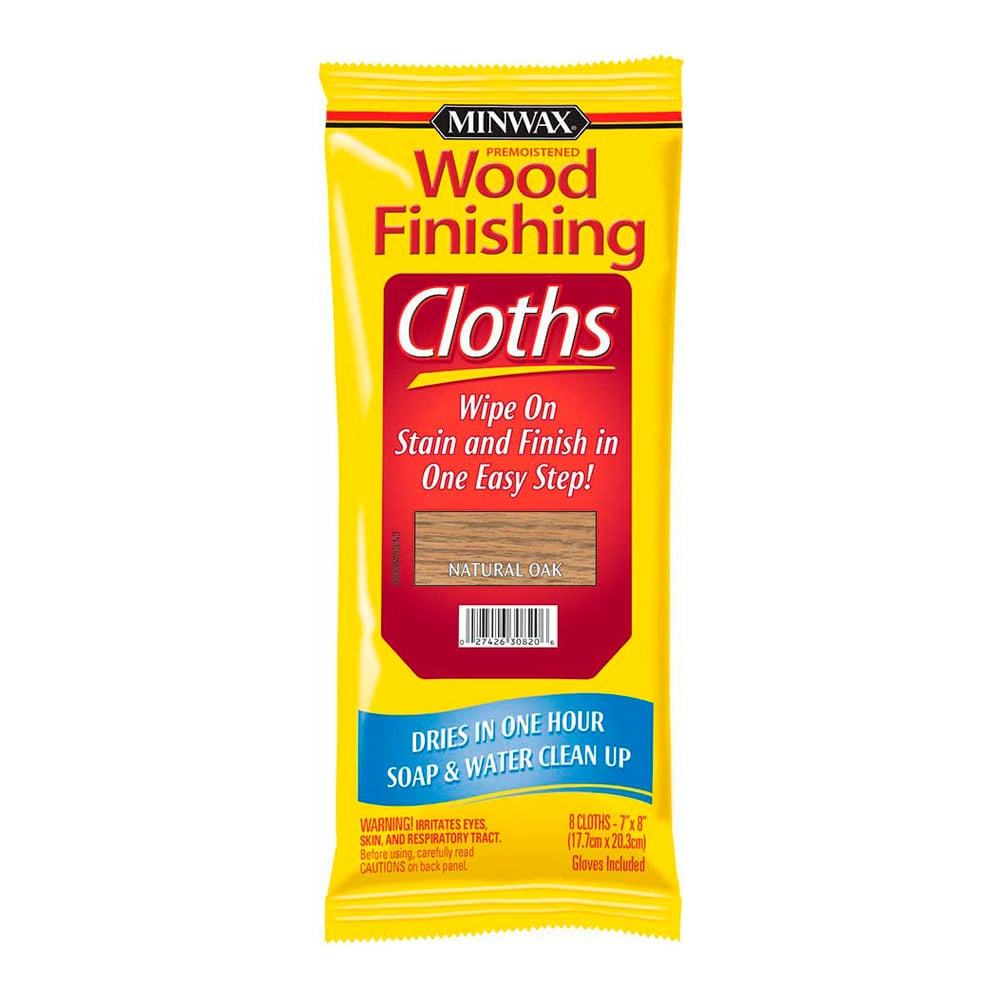 фото Салфетка minwax wf темный махагон 30824