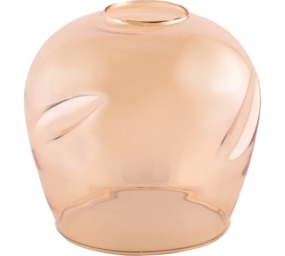 Изображение товара Плафон ЭЛЕТЕХ «Ладера» мятый янтарь 1070908268