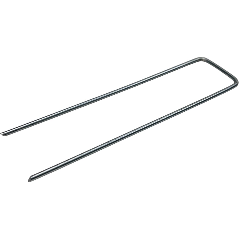 Изображение товара Садовые П-образные скобы ПРОГРЕССТЛТ 200 штук для агротекстиля оцинкованные 3 мм