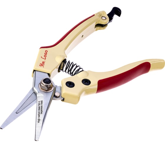 Изображение товара Секатор-ножницы садовые для цветов Mr.Logo идеально для клубники и помидор 2680