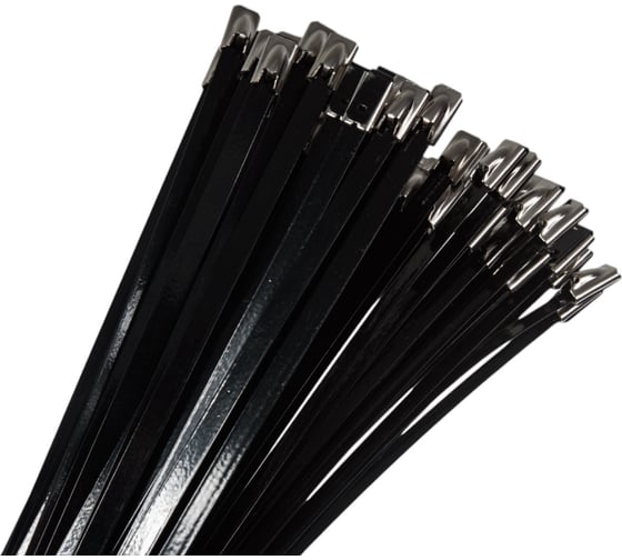 Изображение товара Хомут НЗЭТК HC 4,6_500 Хомут из нержавеющей стали с полимерным покрытием 99918