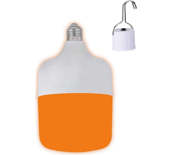 Изображение товара Лампа светодиодная аккумуляторная от насекомых противомоскитная Фарлайт 2 уровня яркости Т80 18Вт 1500К FAR000263