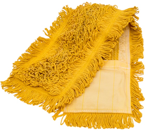 Изображение товара МОП плоский A-VM 60x13 см, хлопок, карман, желтый CN3084