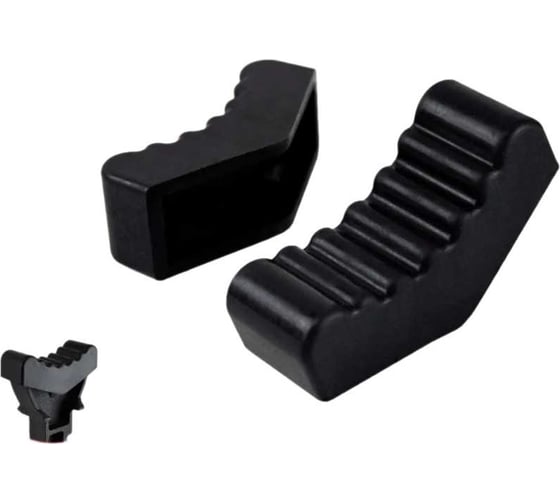 Изображение товара Накладка (опора) резиновая для подставок под автомобиль 2 тонн (2 шт) БелАК БАК.00801