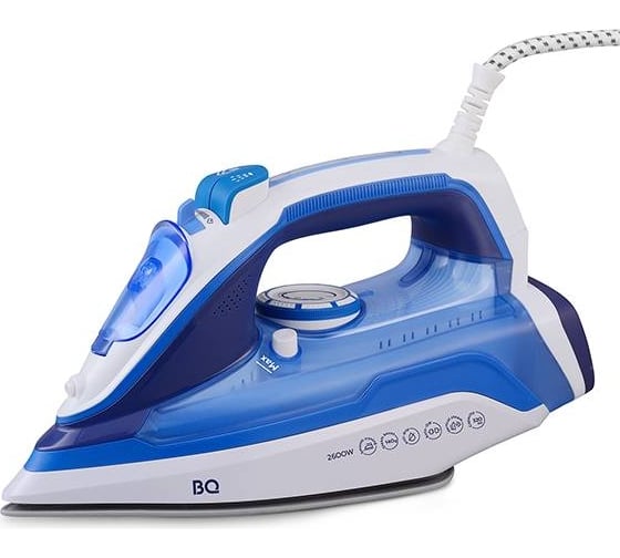 Изображение товара Утюг BQ SI1002 белый-синий 86196453