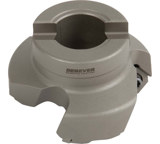 Изображение товара Корпус фрезы для обработки торца Standard D=50 мм, dпос=22 мм, 45°, 3 кромки Debever Machining Solutions DB-S-FP445A22D050Z03
