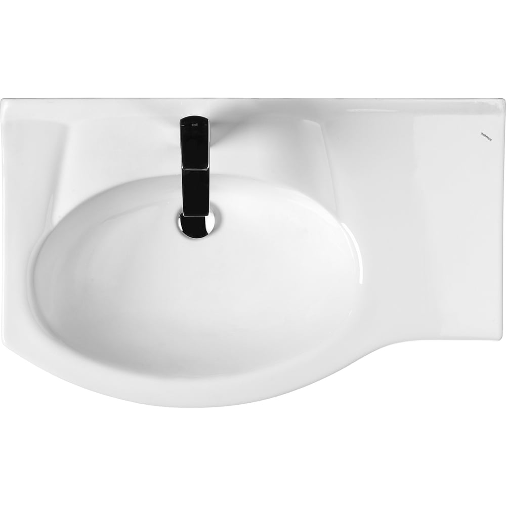 Изображение товара Раковина Sanflor Коралл 83R 1.WH11.0.228 прямоугольная белая для ванной