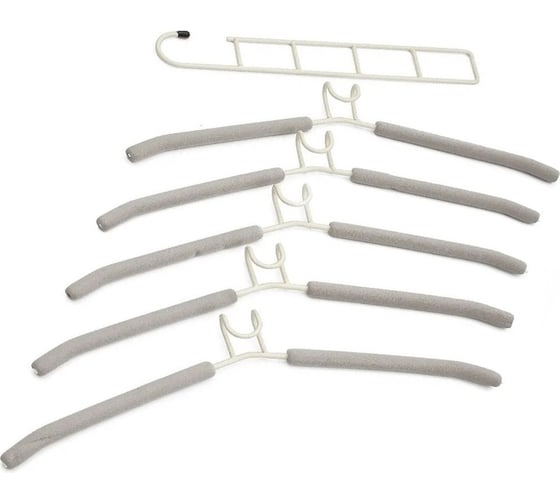 Изображение товара Мультивешалка для одежды Oqqi серый 41х1.5х48.5 PL200004серый