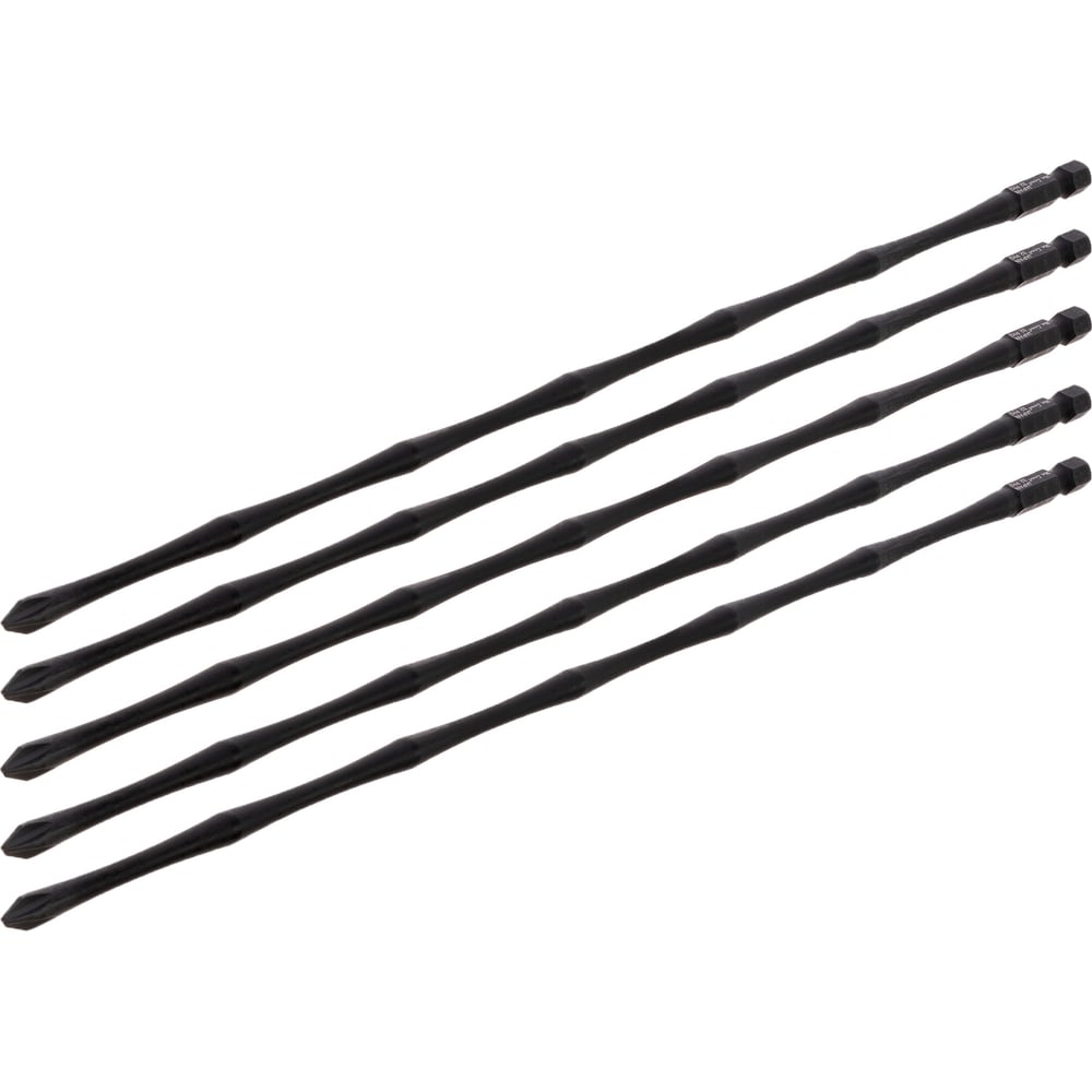 Изображение товара Бита для шуруповерта магнитная торсионная PH2 300 мм 5 шт S2 Mr.Logo