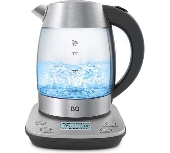 Изображение товара Чайник BQ KT1703G стальной-черный 86197970