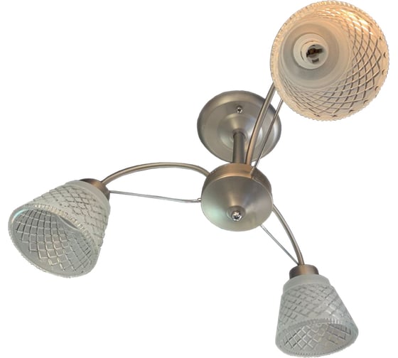 Изображение товара Люстра потолочная Elvan 38460/3-E14-Si+Wh LU-38460/3-E14-Si+Wh