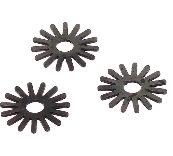 Изображение товара Набор шарошек-звездочек 50 шт, (А)40х(В)10х(С)2 мм, острозубая Чиптрейд 40102501