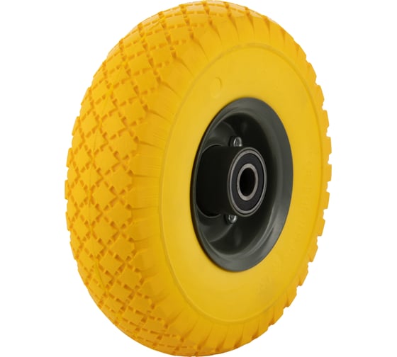 Изображение товара Колесо без камеры FP2504-1 3.00-4 250 мм F20 (длина вт. 70 мм) металический диск МастерАлмаз 10506288