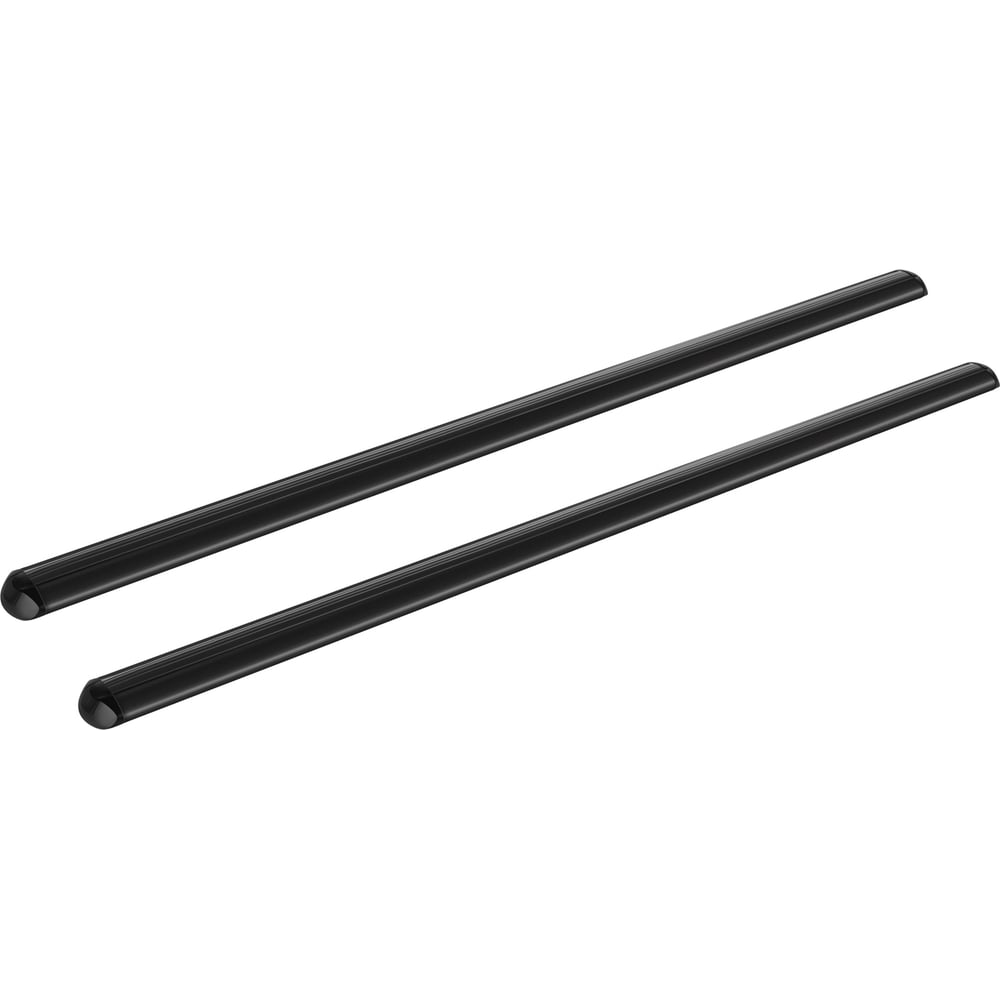 Изображение товара Алюминиевая дуга ATLANT чёрная с аэродинамическим профилем 1260 мм комплект 2 шт