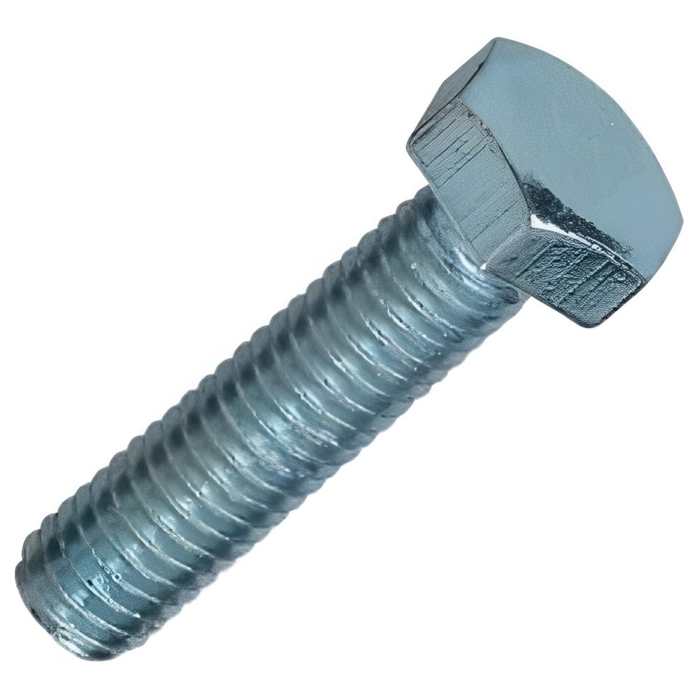 Изображение товара Болт МЕТАЛЛСЕРВИС М10x120 DIN 933 с полной резьбой цинк 2 шт.