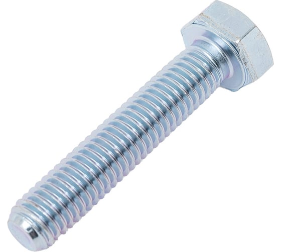 Изображение товара Болт МЕТАЛЛСЕРВИС M8x40 DIN 933 с полной резьбой, оцинкованный, 25 шт. бокс МС 1240274